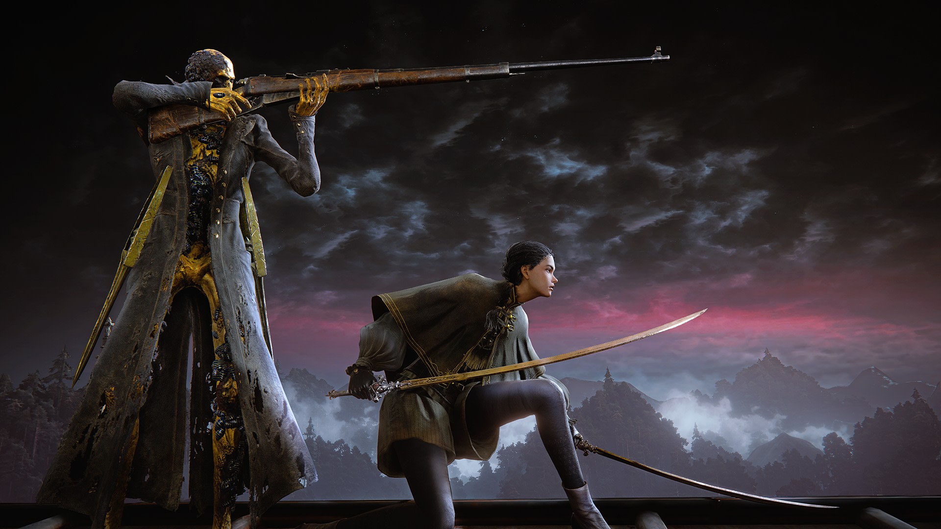 Official The Duskbloods product gallery image showing in-game action.